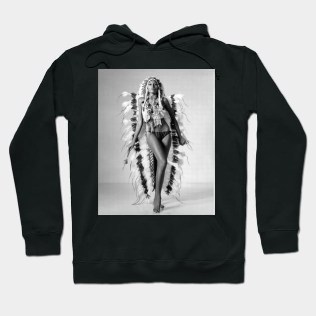 Pam Grier - INDIAN Hoodie by CITYGIRLCREATES